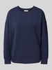 Christian Berg Woman Sweatshirt met ronde hals Donkerblauw