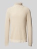 Jack & Jones Premium Rollkragenpullover mit Label-Detail Modell 'VIGGO' Sand