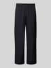 Joy Straight Leg Sweatpants mit Reißverschlusstaschen Black