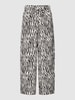 Christian Berg Woman Culotte aus reiner Viskose Schwarz