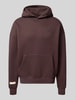 PROHIBITED Hoodie met capuchon Donkerbruin