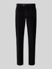 Hiltl Regular Fit Cordhose mit seitlichen Eingrifftaschen Black