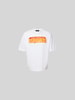 Dsquared2 T-Shirt mit Label-Print Weiss