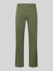 Paul Smith Straight Fit Jeans aus elastischem Baumwoll-Mix Khaki