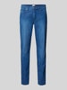 Brax Regular Fit Jeans im 5-Pocket-Design Modell 'Cadiz' Jeansblau Melange