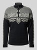 Dale of Norway Wollpullover mit Troyer-Kragen Black