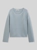 Marc O'Polo Relaxed Fit Pullover aus Schurwoll-Mix Hellblau