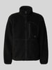 The North Face Fleecejacke mit Stehkragen und Brusttasche Modell 'EXTREME PILE' Metallic Black