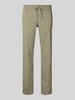 SELECTED HOMME Slim Fit Hose mit Tunnelzug Modell 'LERO' Schilf