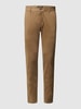 Roy Robson Slim fit chino met stretch  Beige