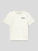 Tom Tailor T-Shirt mit Statement-Print Offwhite