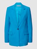 Jake*s Collection Blazer mit Knopfverschluss Blau