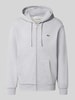 Lacoste Regular Fit Sweatjacke aus Baumwoll-Mix Hellgrau Melange