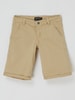 Blue Effect Chino-Shorts mit regulierbarer Bundweite  Sand