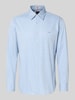 BOSS Orange Regular Fit Freizeithemd aus Baumwoll-Mix Modell 'RELEGANT' Hellblau