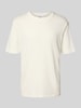 Marc O'Polo Denim Regular Fit T-Shirt aus reiner Baumwolle Offwhite