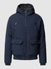 Esprit Parka met klepzakken Marineblauw