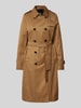 Fuchs Schmitt Trenchcoat mit Bindegürtel Camel