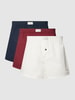 Tommy Hilfiger Boxershorts mit Label-Stitching im 3er-Pack Rot