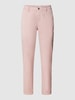 MAC Chino mit Paspeltaschen am Gesäß Rosé