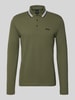 BOSS Green Regular fit poloshirt van puur katoen, model 'PLISY' Donkergroen