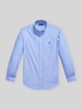 Polo Ralph Lauren Regular Fit Freizeithemd aus reiner Baumwolle Blau
