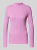 Marc O'Polo DENIM Slim Fit Langarmshirt aus Baumwoll-Mix Fuchsia
