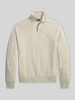 Polo Ralph Lauren Troyer o kroju regular fit z czystej bawełny Beżowy