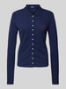 Polo Ralph Lauren Slim Fit Poloshirt mit Label-Stitching Marine