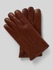Akaroa Handschuhe mit Touchfunktion aus Schafsleder Modell 'DAN' Cognac