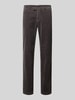 g1920 Corduroy broek met Franse steekzakken, model 'Tybalt' Middengrijs
