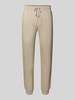 Jack & Jones Sweatpants met elastische band en tunnelkoord, model 'GORDON' Beige