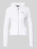 Polo Ralph Lauren Regular fit gebreid jack met ritssluiting Wit