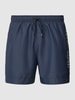 Tommy Hilfiger Badehose mit elastischem Bund Dunkelblau