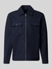 MCNEAL Hemdjacke mit Brusttaschen Modell 'JUNO' Dunkelblau