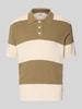 Marc O'Polo DENIM Regular Fit Poloshirt aus reiner Baumwolle Beige