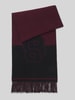 BOSS Schal aus Woll-Mix Modell 'VIANNA' Bordeaux