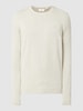 s.Oliver RED LABEL Pullover aus Baumwolle Offwhite