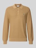 Lacoste Regular Fit Poloshirt aus reiner Baumwolle Beige