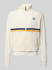 SERGIO TACCHINI Sweatjacke mit Stehkragen Modell 'DALLAS' Offwhite