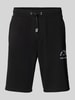 Karl Lagerfeld Sweatshorts mit Label-Detail Anthrazit