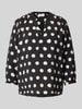 s.Oliver RED LABEL Regular Fit Blusentop aus Viskose-Mix Black