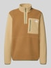The North Face Sweatshirt met opstaande kraag Camel