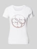 Daydream T-Shirt mit Strasssteinbesatz Weiss