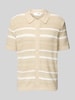 SELECTED HOMME Regular fit vrijetijdsoverhemd met polokraag, model 'PALO' Offwhite