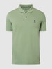 Prince Bowtie Poloshirt aus Piqué Hellgrün