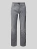 bugatti Straight Leg Jeans im 5-Pocket-Design Silber