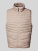 Jack & Jones Bodywarmer met opstaande kraag, model 'STATE' Beige