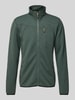 Icepeak Jack met ritszakken, model 'BERTHOLD' Flessengroen