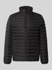 NAUTGÅRD Regular Fit Jacke in Stepp-Optik Black